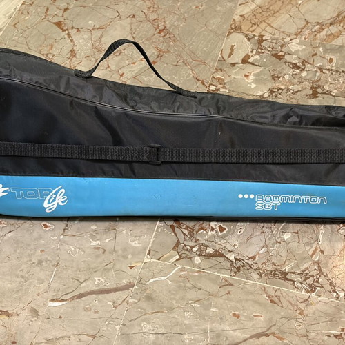 Badminton set 4 rackets with net and carrying case new