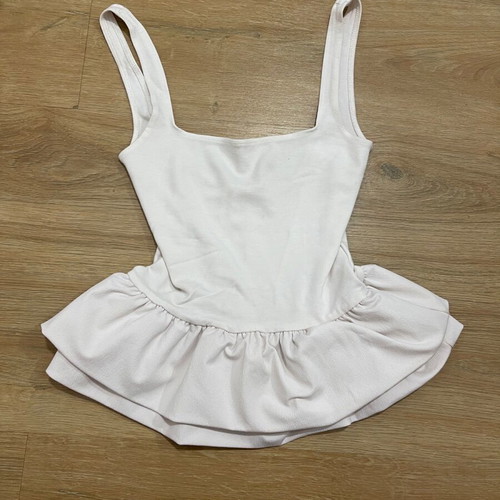 Zara cream top like new, size S