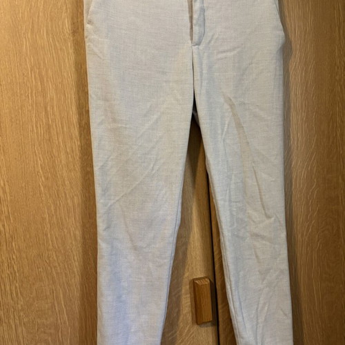 Zara beige summer suit used, size 38
