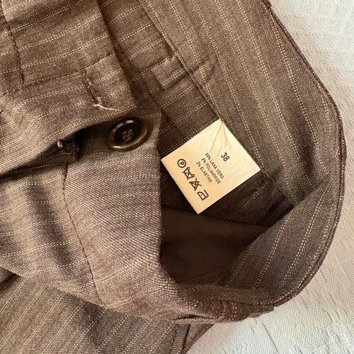 CarlaG vest and trousers like new, brown