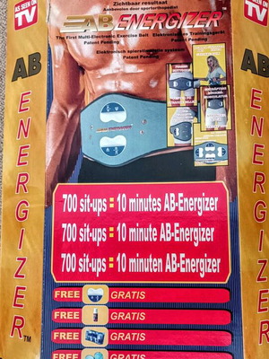 Ab Energizer passive exercise belt like new