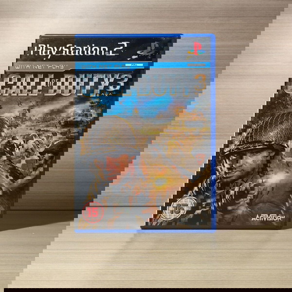 Call of Duty 3 PS2 πλήρες αγγλικό * PAL UK *
