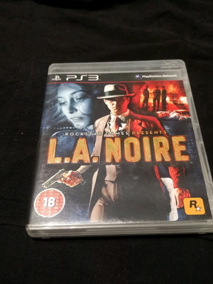 L.A. Noire PS3 like new, complete with manual
