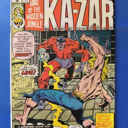 Kazar Ka-zar Vol. 2 No. 14 comic book used, English