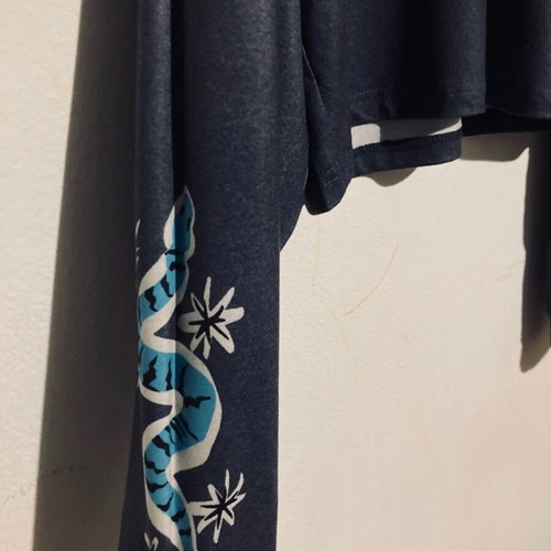 Sun & Moon crop top like new, blue, size M/L