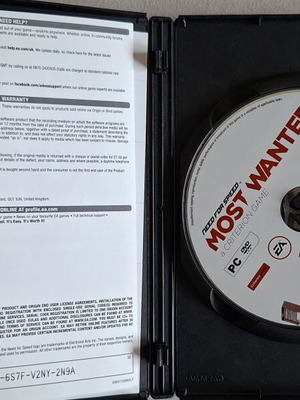 Most Wanted PC game like new