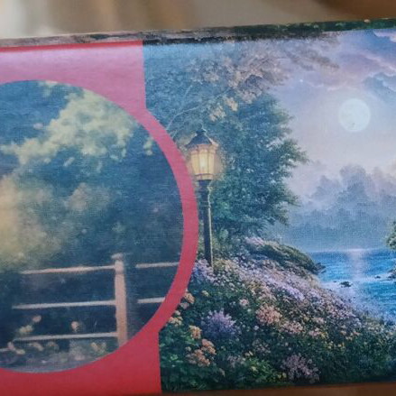 Cherry Pazzi Puzzle 500 Pieces like new, Moonlight Lighthouse