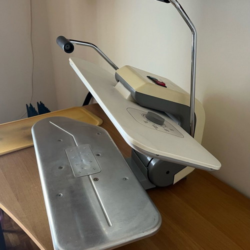 Singer ironing press used
