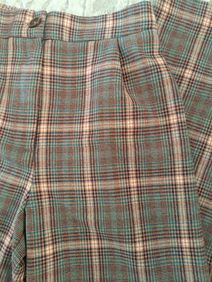 Zara plaid pants for 11-12 years old, like new