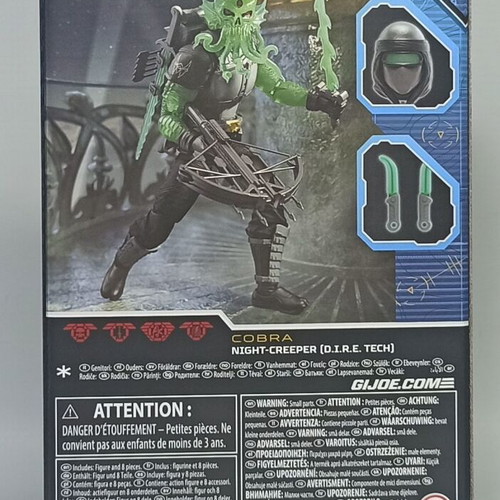 Hasbro GI Joe Classified Night-Creeper (D.I.R.E. Tech) action figure new