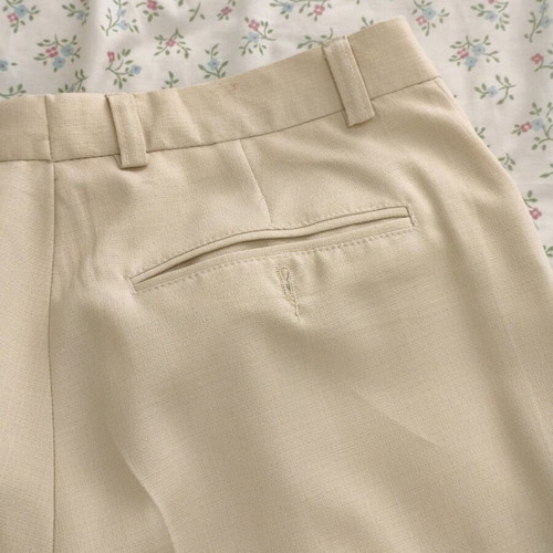 Ecru men's pants classic fit like new