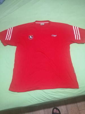 Short-sleeve shirt XL used, red