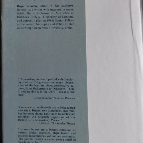 Conservative Thinkers used book in Greek