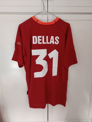 Dellas Roma jersey used, size large, official replica