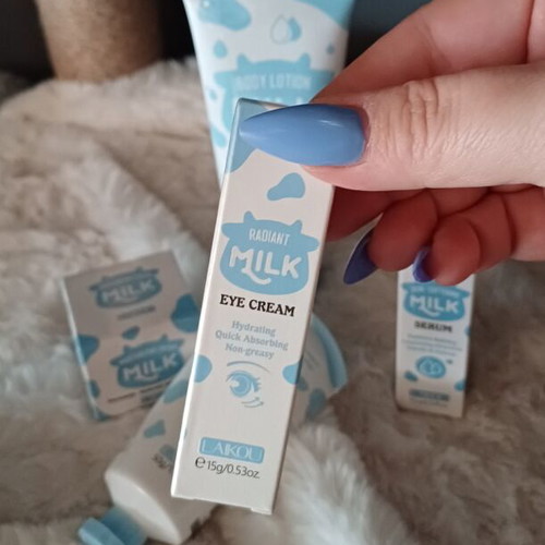 Milk skincare set 5 pieces new for face and body