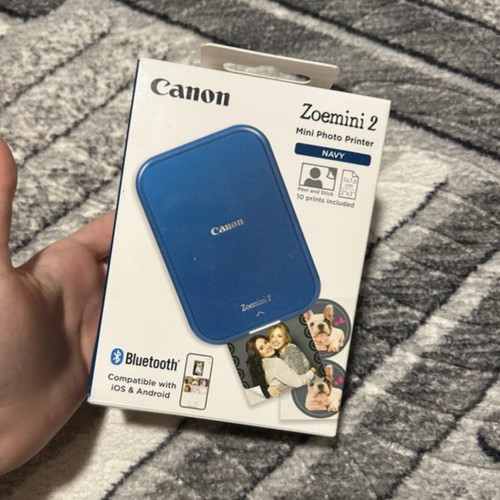 Canon Zoemini 2 Color Photo Printer Navy