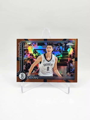 Topps Chrome Basketball Egor Demin Basketball Parallel Rookie нов