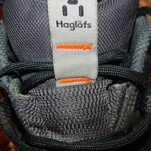 Haglofs Gore-Tex women's hiking shoes size 38.5 like new, gray