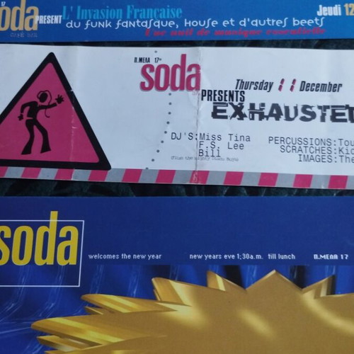 Soda Café Bar 7 Flyer pack used