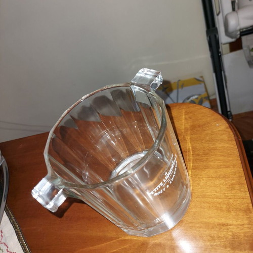 Vintage crystal ice bucket by Moët & Chandon like new