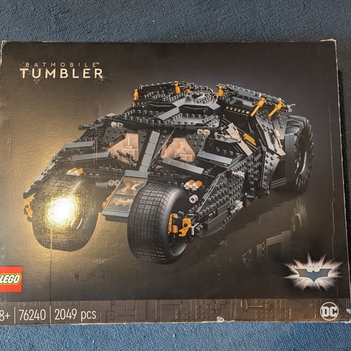 Lego 76240 Batmobile Tumbler used with instructions