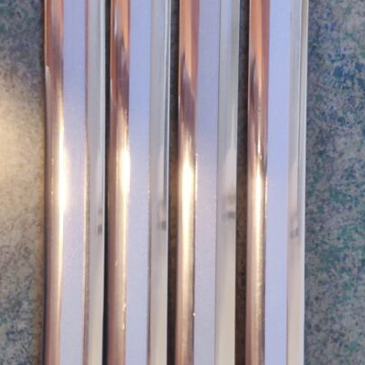 Chrome Bumper Protector Set 4 Pieces New