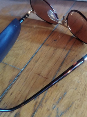 Boss x Carrera sunglasses new with gold metal frame and brown lenses