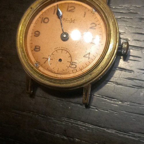 Kienzle wristwatch used vintage German without hands