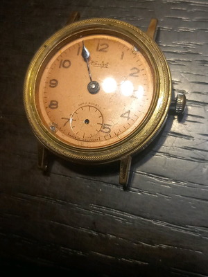 Kienzle wristwatch used vintage German without hands