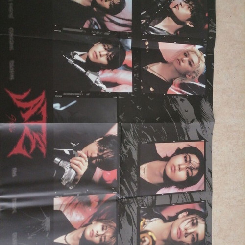 SKZ ATE Stray Kids poster with minor damage
