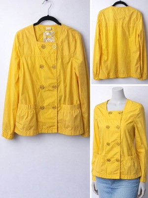 Michael Kors vintage light jacket like new, size M L, yellow