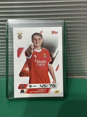 Kerem Artukoglu Benfica 25/26 Topps card new