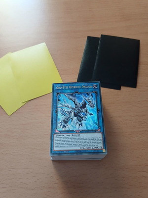 Yugioh bulk of 103 cards with common and rare types