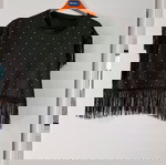  Shein 2XL crop  με κρόσσια