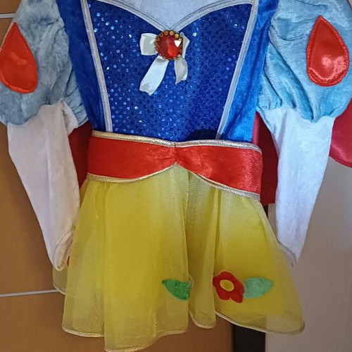Snow White Carnival Costume new, 92 cm height, for 2 years old