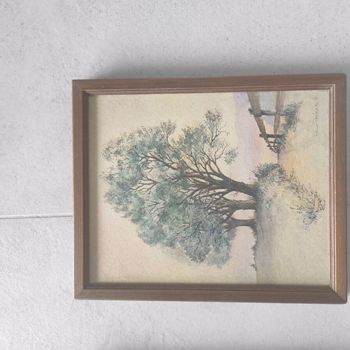 Painting with frame like new