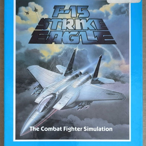 F-15 Strike Eagle (MicroProse) (Atari ST) like new, complete in box