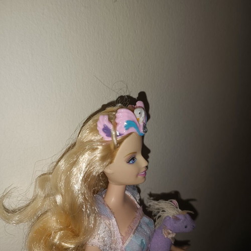 Barbie Odette Tea Party Swan Lake doll used with original dress and unicorn