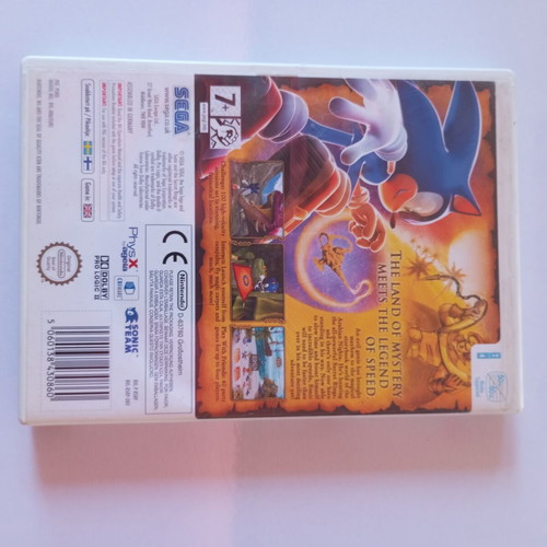 Sonic and the Secret Rings Nintendo Wii game used, PAL edition