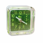 Table clock alarm with fluo hands new