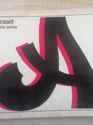 Letraset Hellenic Series catalog used, vintage 1970s