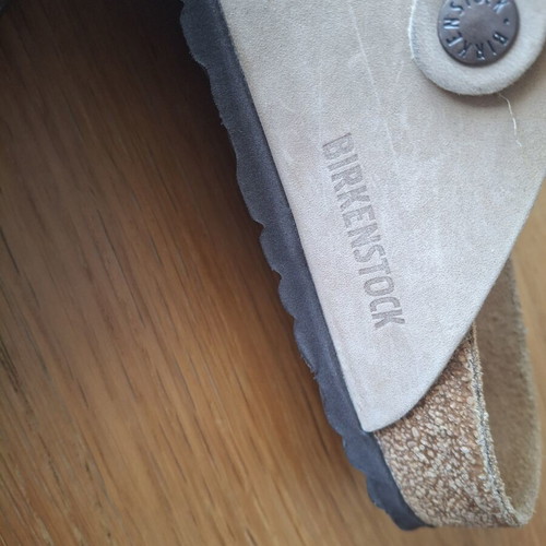 Birkenstock clogs like new, size 40, beige