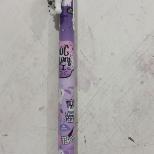 Magic pen with dog eraser 14.5cm new