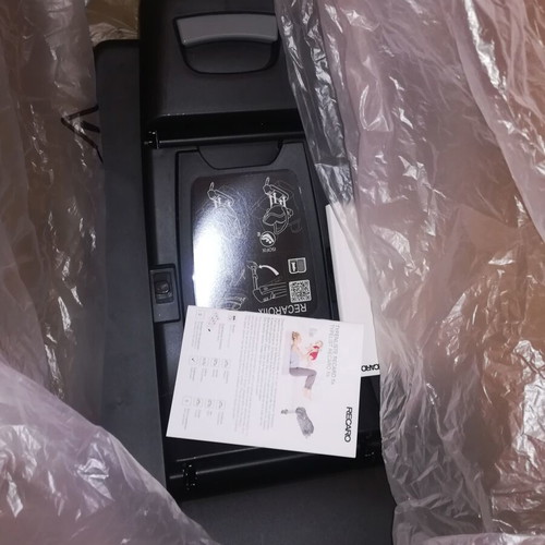 Recaro Privia car seat 0-13 kg grey/black with SmartClick Isofix base