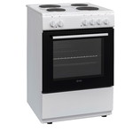 Κουζίνα VOX EHB 600 WBF 4E καινούργια, 4 εστίες, φούρνος 55 λίτρα