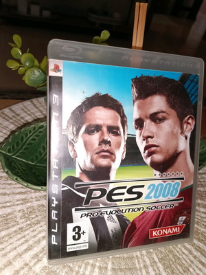 PES 2008 PlayStation 3 in excellent condition