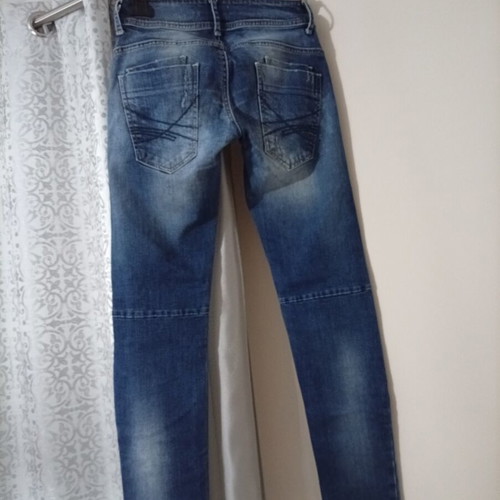 Low Waisted Jeans used, women's XS 34, blue