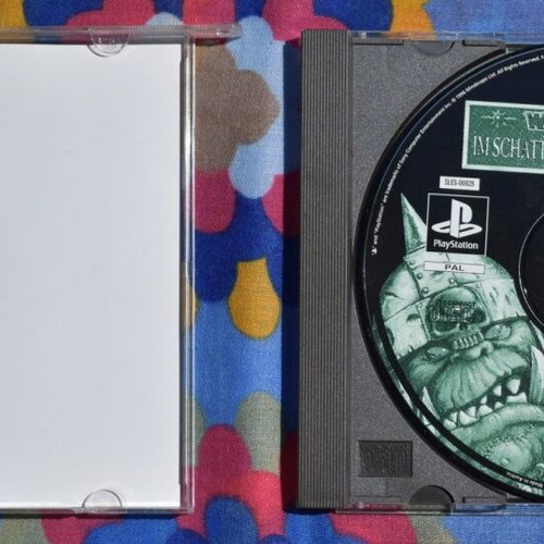 Warhammer: Shadow of the Horned Rat PS1 game used, strategy