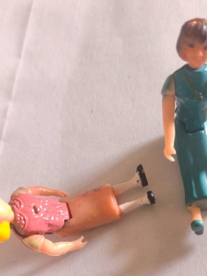 Fisher Price Sweet Streets dollhouse figures used