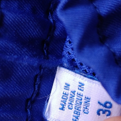 Adidas sports shorts used, size 36, blue